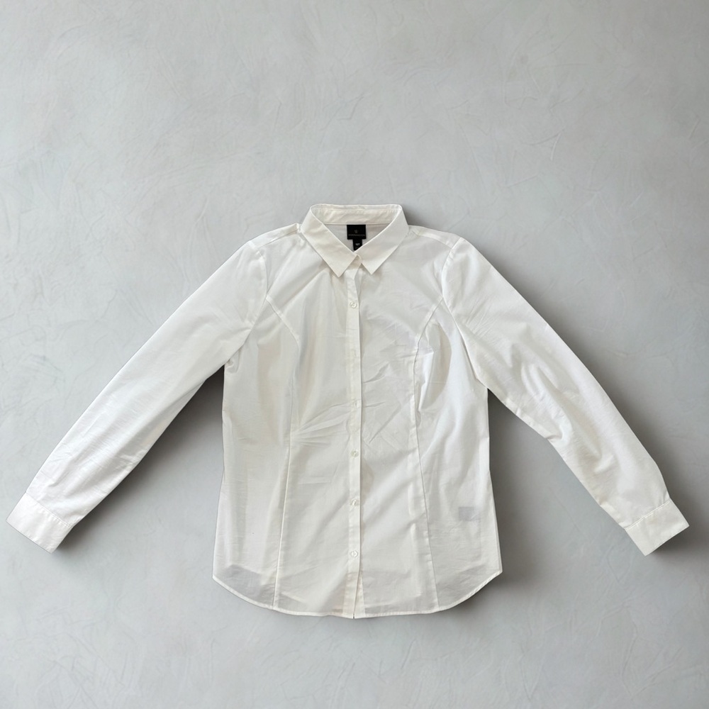 Worthington White Women's Blouse 12T NWoT
